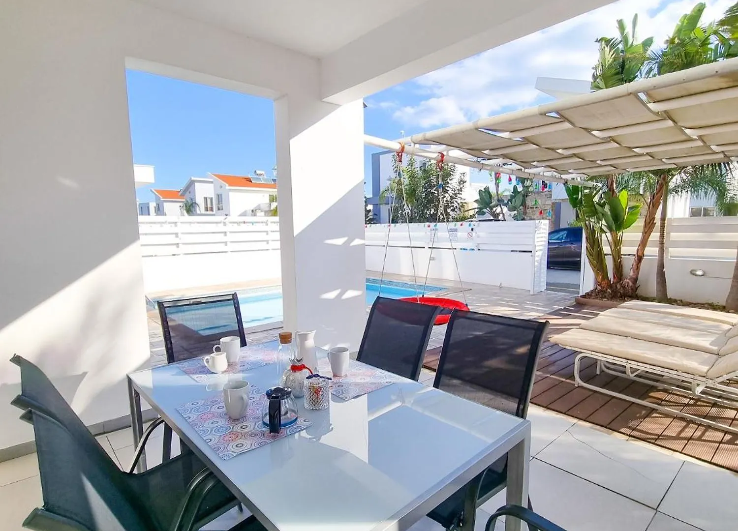 Beach Villa With Private Pool And Bbq Larnaca Cypern